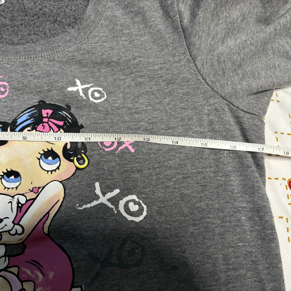 VINTAGE BETTY BOOP SWEATSHIRT DRESS - Picture 14 of 16
